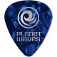 PLANET WAVES - 10 MEDIATORS CELLULOID BLEU NACRE 1,25MM