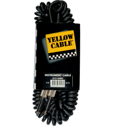 YELLOW CABLE - G46T CABLE  JACK /JACK TYPE TELEPHONE  LONGUEUR 6M