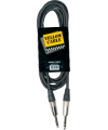 YELLOW CABLE - K15-3 CORDON JACK STEREO MALE/JACK STEREO MALE 3M