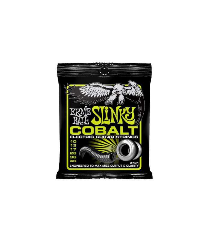 Ernie Ball 2721 Cobalt Regular Slinky Cordes Pour Guitare Electrique