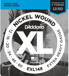 D'ADDARIO - EXL148 CORDES GUITARE ÉLECTRIQUE EXL148 12-60