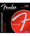 FENDER - Super 250 Guitar Strings  Nickel Plated Steel  Ball End  250RH Gauges .010-.052  (6)