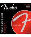 FENDER - Super 250 Guitar Strings  Nickel Plated Steel  Ball End  250H Gauges .012-.052  (6)