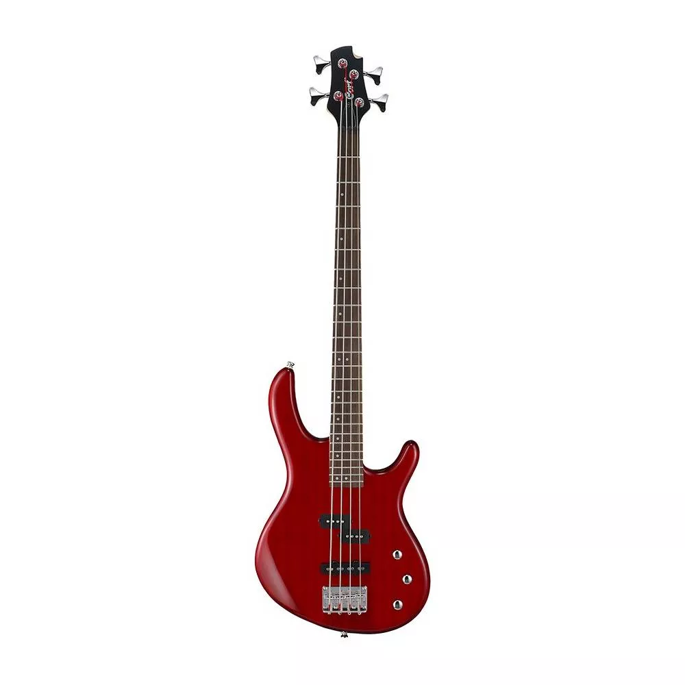 Cort - Action Bass Plus Act4ptr Rouge Translucide Basse électrique