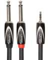 ROLAND - RCC15-3528 CABLE Y 3.5MM TRS-DUAL LONGUEUR  4,5M