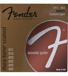FENDER - Dura-Tone 880CL 80/20 Coated 11-52