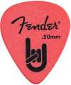 FENDER - Fender® Rock-On Touring Picks  351 Shape  Thin .50 MM  Red  12 Count
