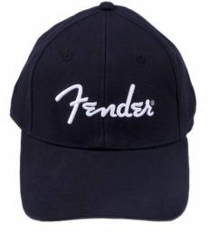 FENDER - Fender® Logo Stretch Cap  Black  L/XL