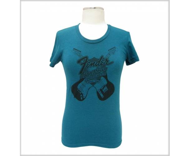 FENDER - Fender® Ladies Innovation T-Shirt Evergreen L