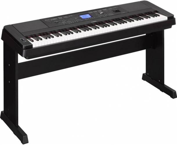 Yamaha - Dgx660b 88 Touches Noir Piano Numérique Meuble