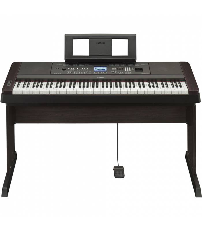 Piano numérique à 88 touches Yamaha DGX670B, noir Rwanda