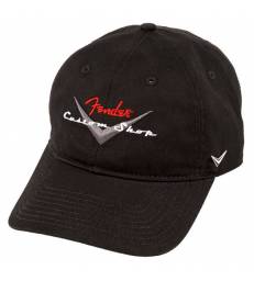 FENDER - Fender® Custom Shop Baseball Hat  Black  One Size