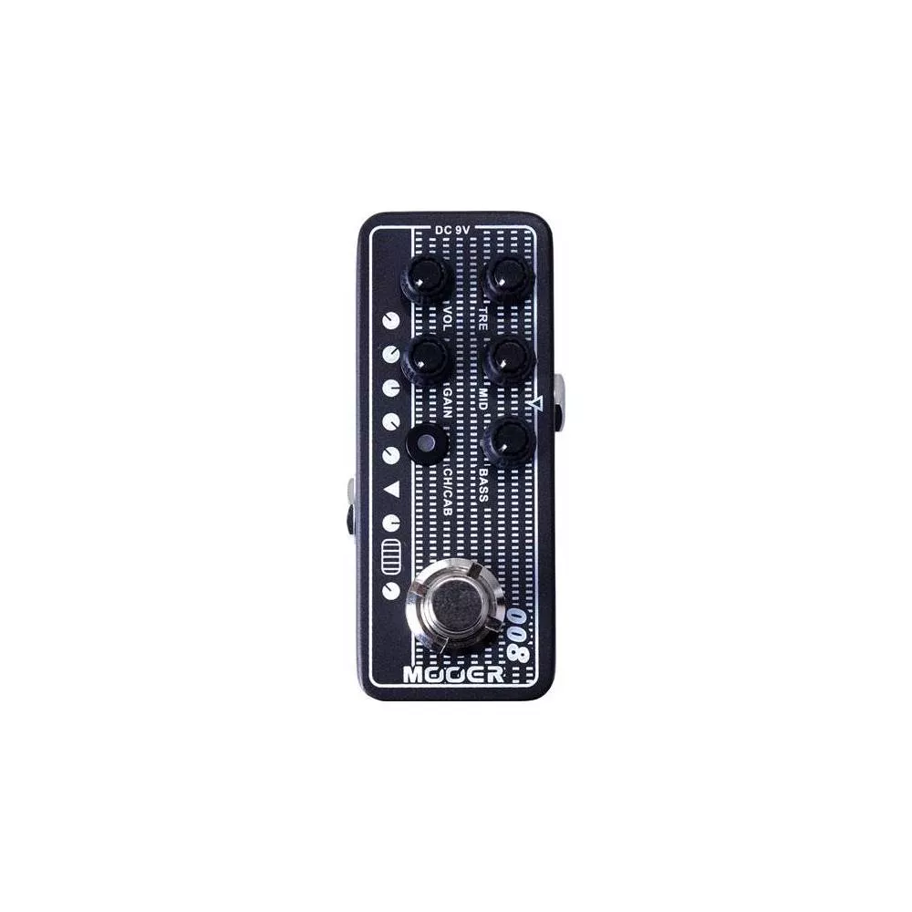 Mooer - Micro Preamp 008 Cali Mk3 Tête Amplis - Hurricanemusic.fr