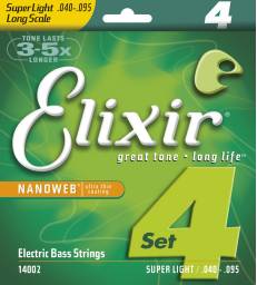 ELIXIR - NANOWEB BASS LONG SCALE EXTRA LIGHT 40-95