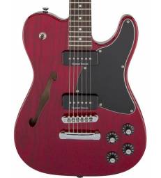 FENDER JA-90 JIM ADKINS CRIMSON RED TRANSPARENT