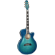 TAKAMINE - THIN LINE FXC TSP178AC SEE THROUGH BLUE BURST