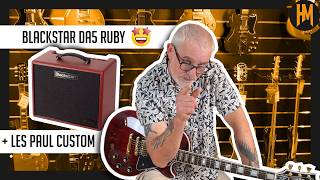 Blackstar DA-5 & Gibson Les Paul Custom Wine Red
