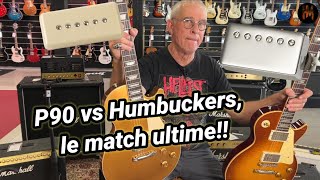 Gibson Custom Shop Les Paul 1959 vs Les Paul Standard 50s p90 Goldtop