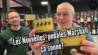 On teste Les nouvelles pédales Marshall , 1959, JCM800, JCM900, DSL et JVM